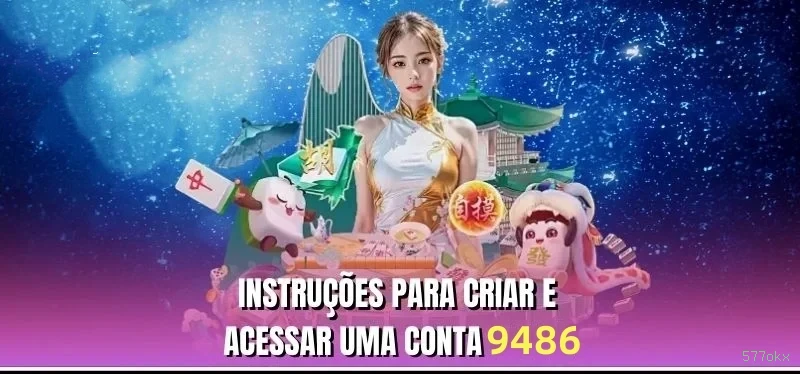 Imagem promocional do aplicativo mobile da 577okx